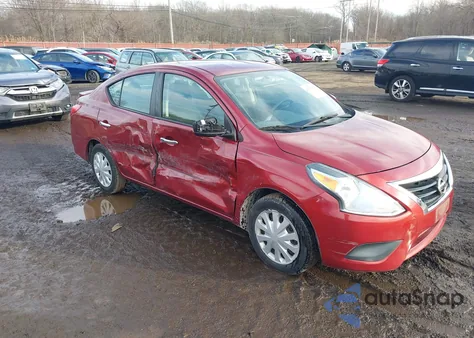 2017 Nissan Versa 1.6 Sv z USA, uszkodzony, nr VIN 3N1CN7AP5HK452844